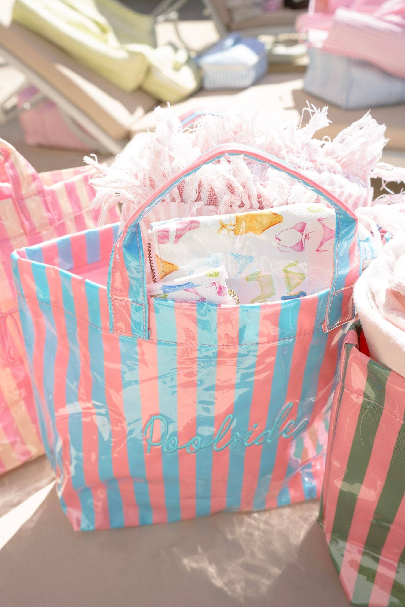 Cabana Clear Coat Tote by KenzKustomz — product view 58