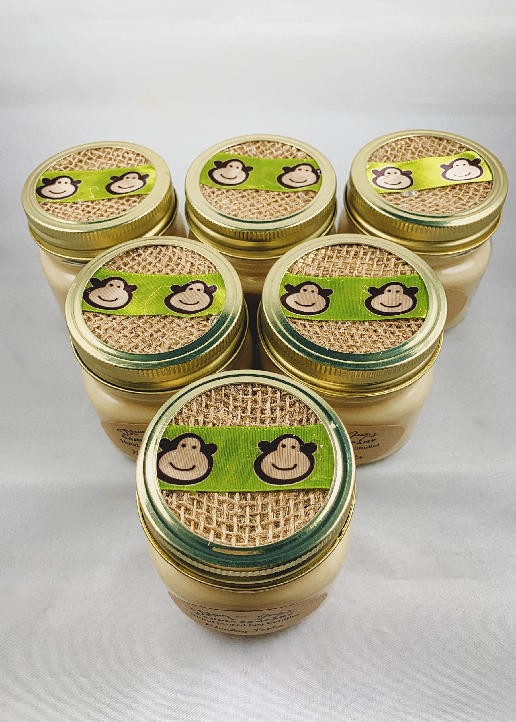Monkey Farts soy candle and wax melts by Mam Jam’s Candle Company, detail image 2