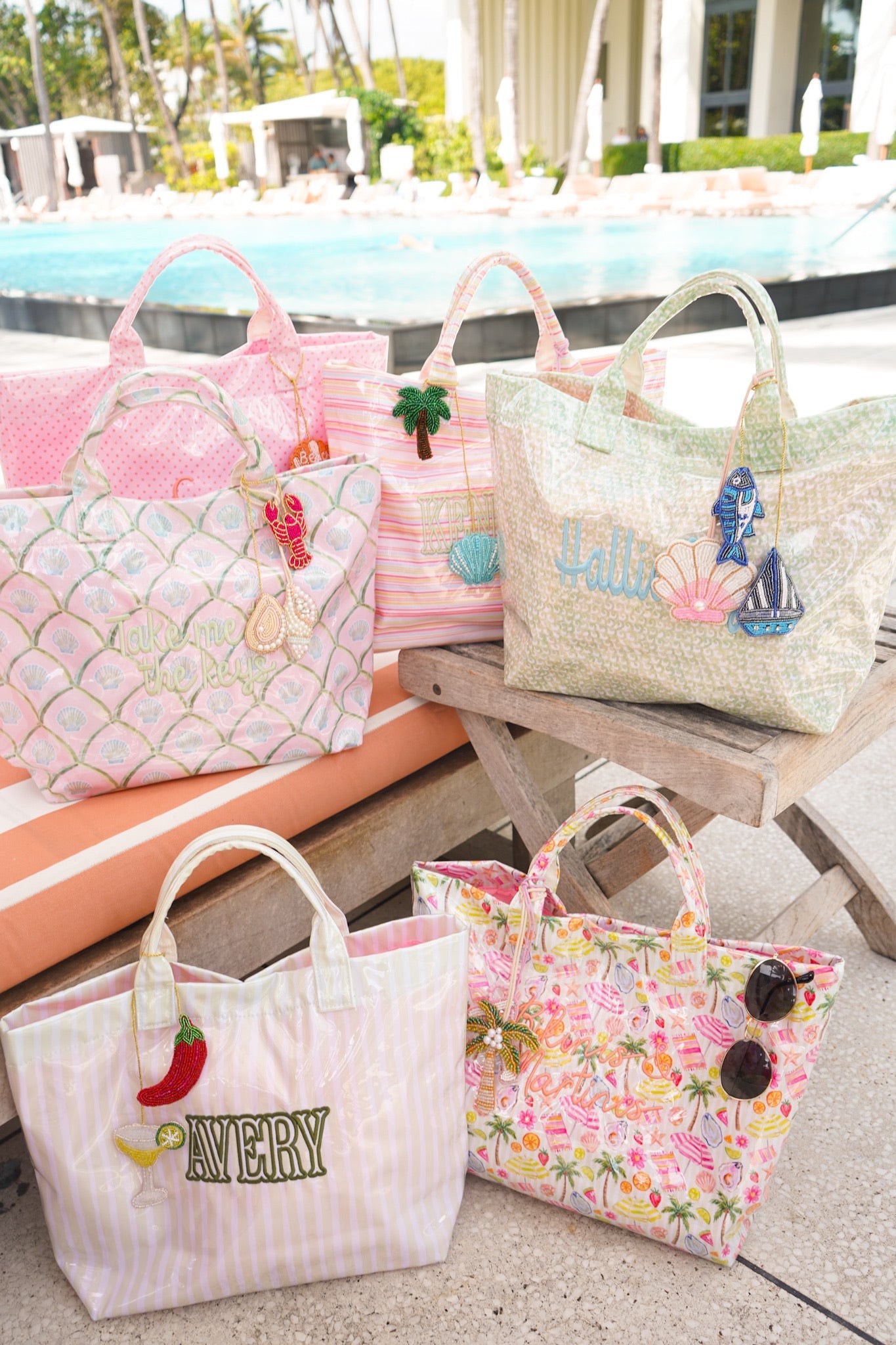 Cabana Clear Coat Tote by KenzKustomz — product view 14