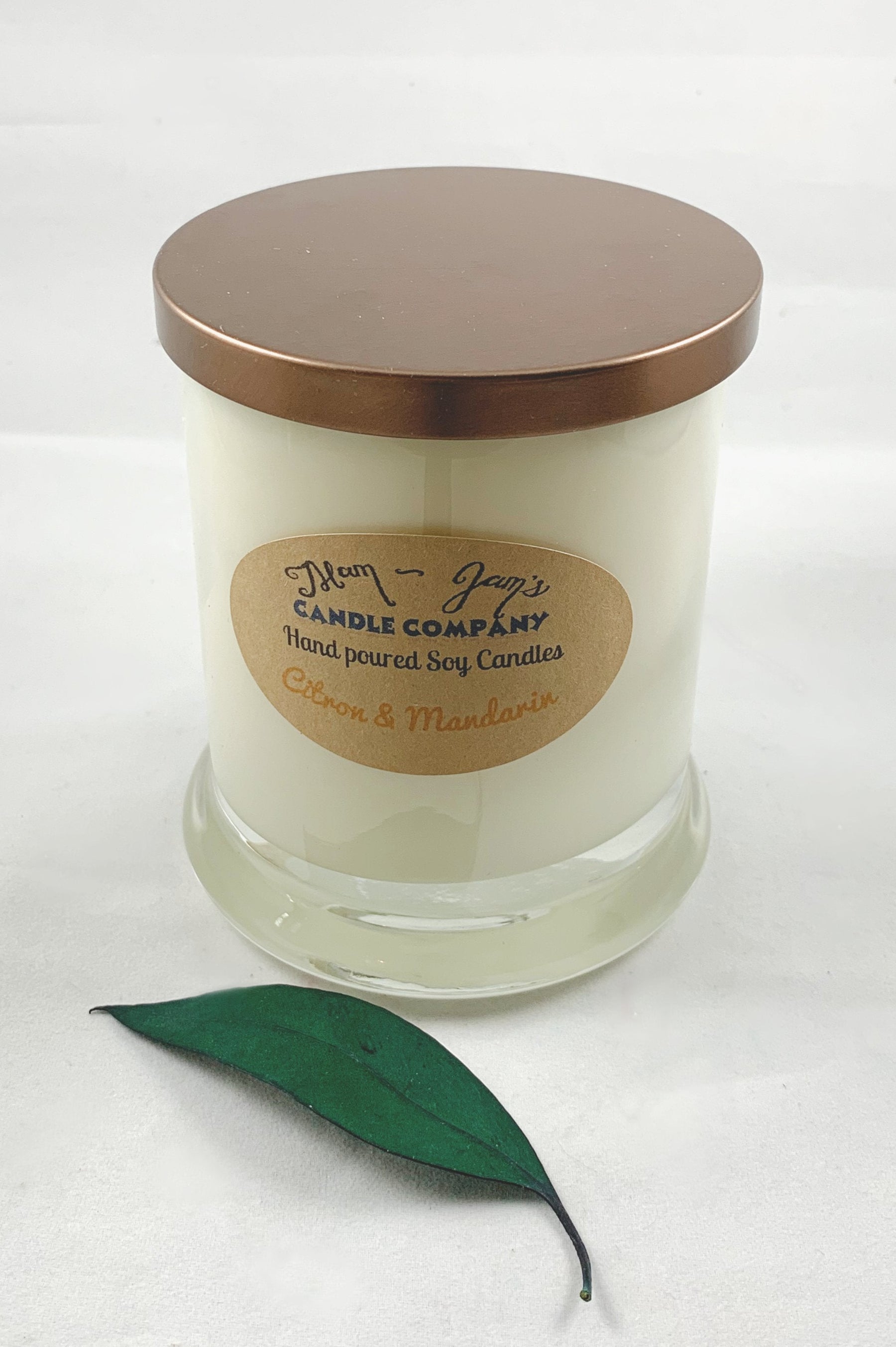 Citrus Agave soy candle by Mam Jam’s Candle Company, detail image 3