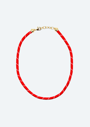 Paracord Charm Necklace detail view by London Crafted