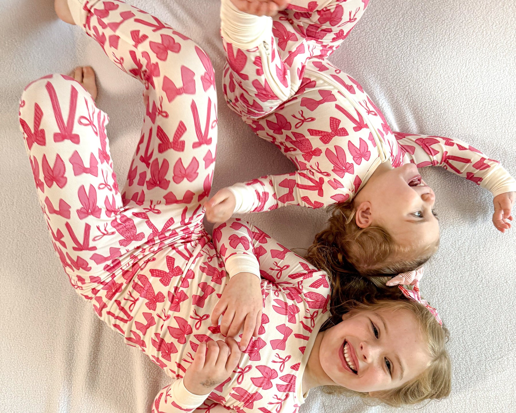 Hot Pink Bows Zippy by Boosh Baby image 6