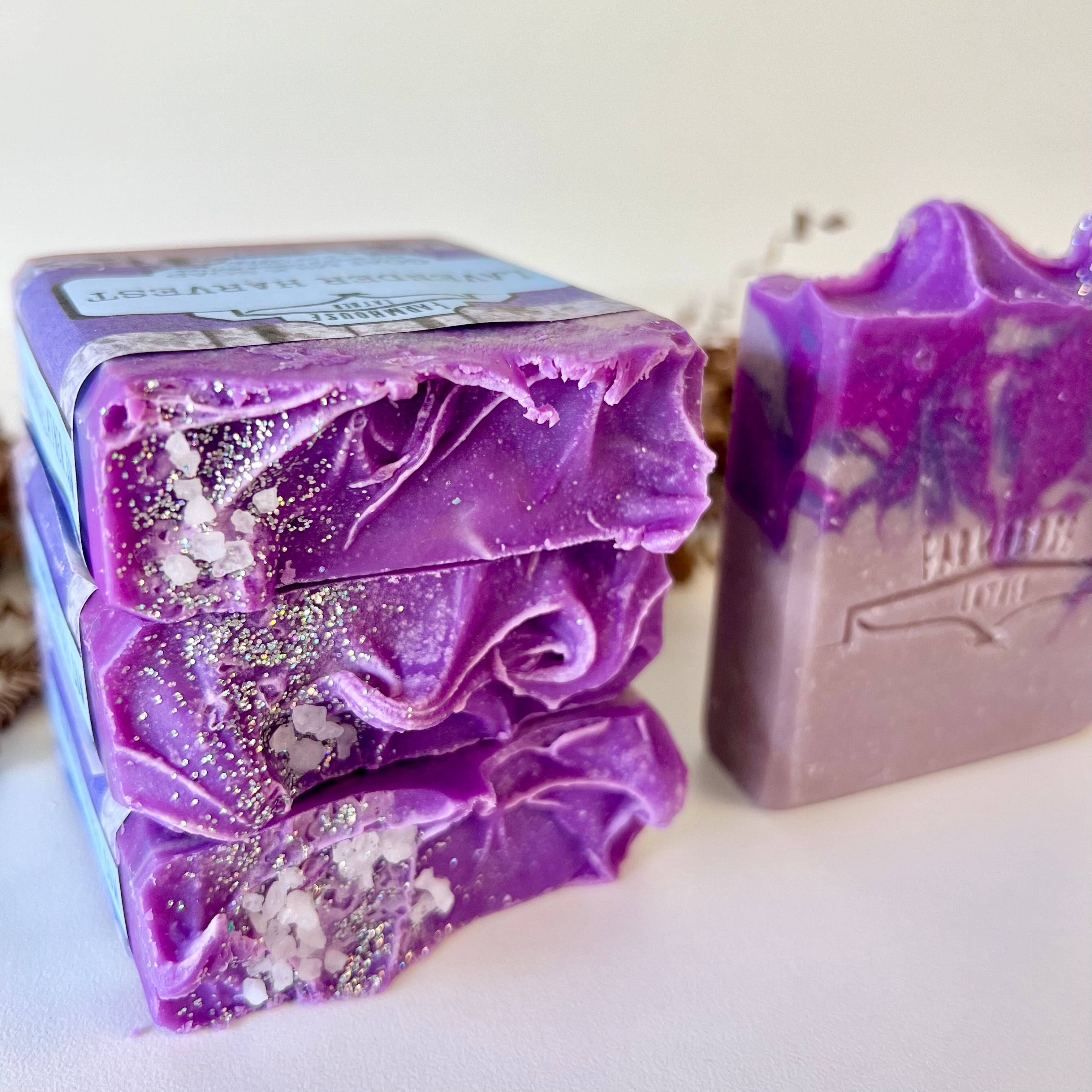 Farmhouse Lather Lavender Harvest goat milk soap image 2