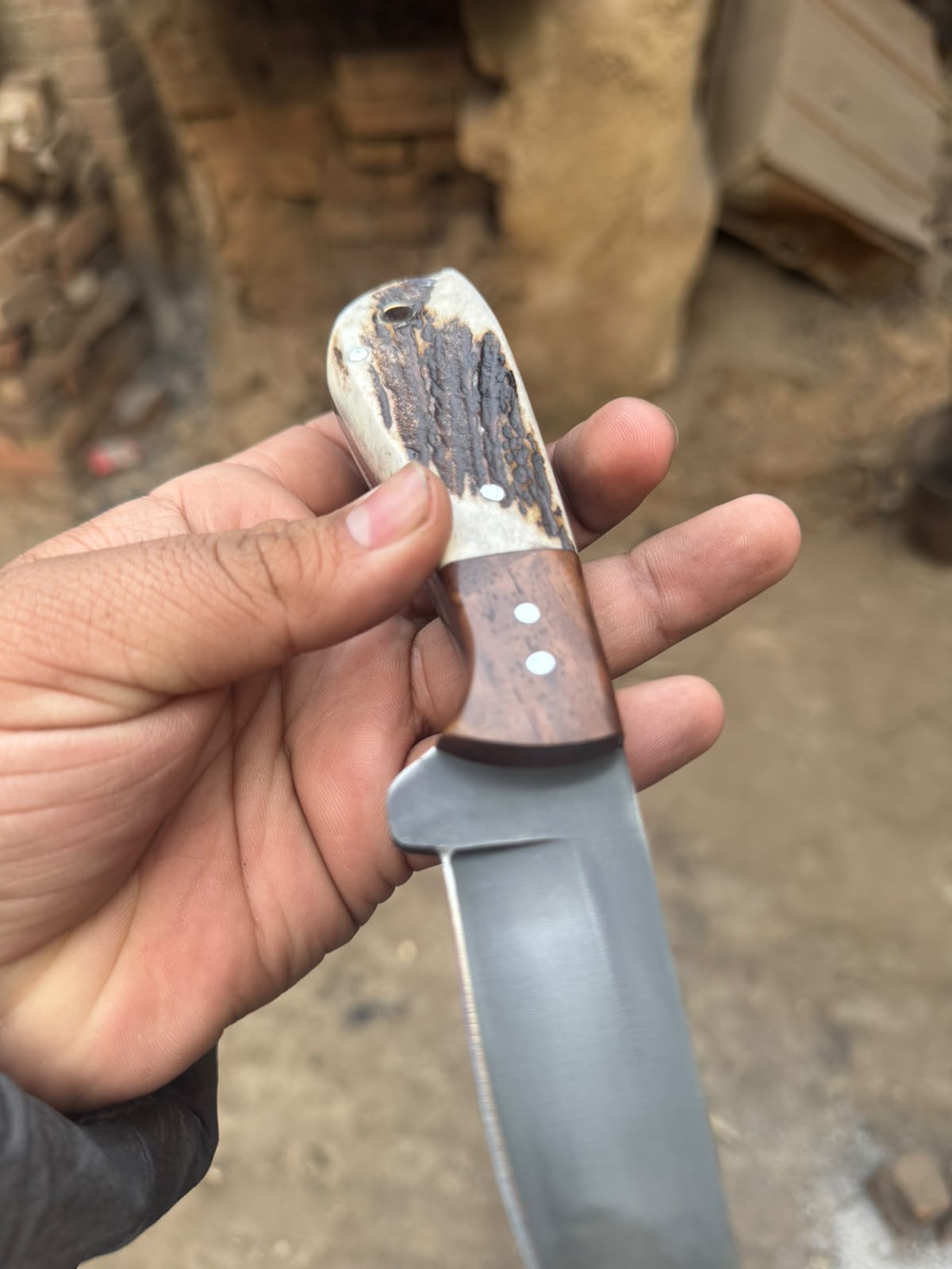 Anvilwood Hunter's Blade 9" by JW SteelCrafts, product view 2
