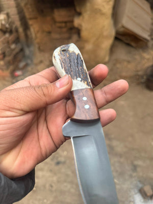 Anvilwood Hunter's Blade 9" by JW SteelCrafts, product view 2