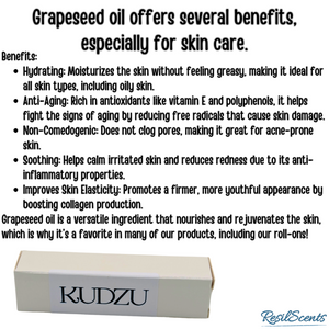 Kudzu Roll-On Oil – Fresh, Floral & Grounding | ResilScents™ by ResilScents, scented candle detail photo 5