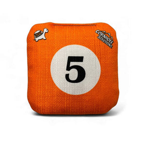 Pool Balls - Pro Style REC Cornhole Bags – Regulation 6"x6" – Full Set of 8