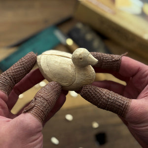 Duck Carving Kit - Complete Starter Whittling Kit for Beginners, Adults, Teens, and Kids detail view by Sharky Forged Steel
