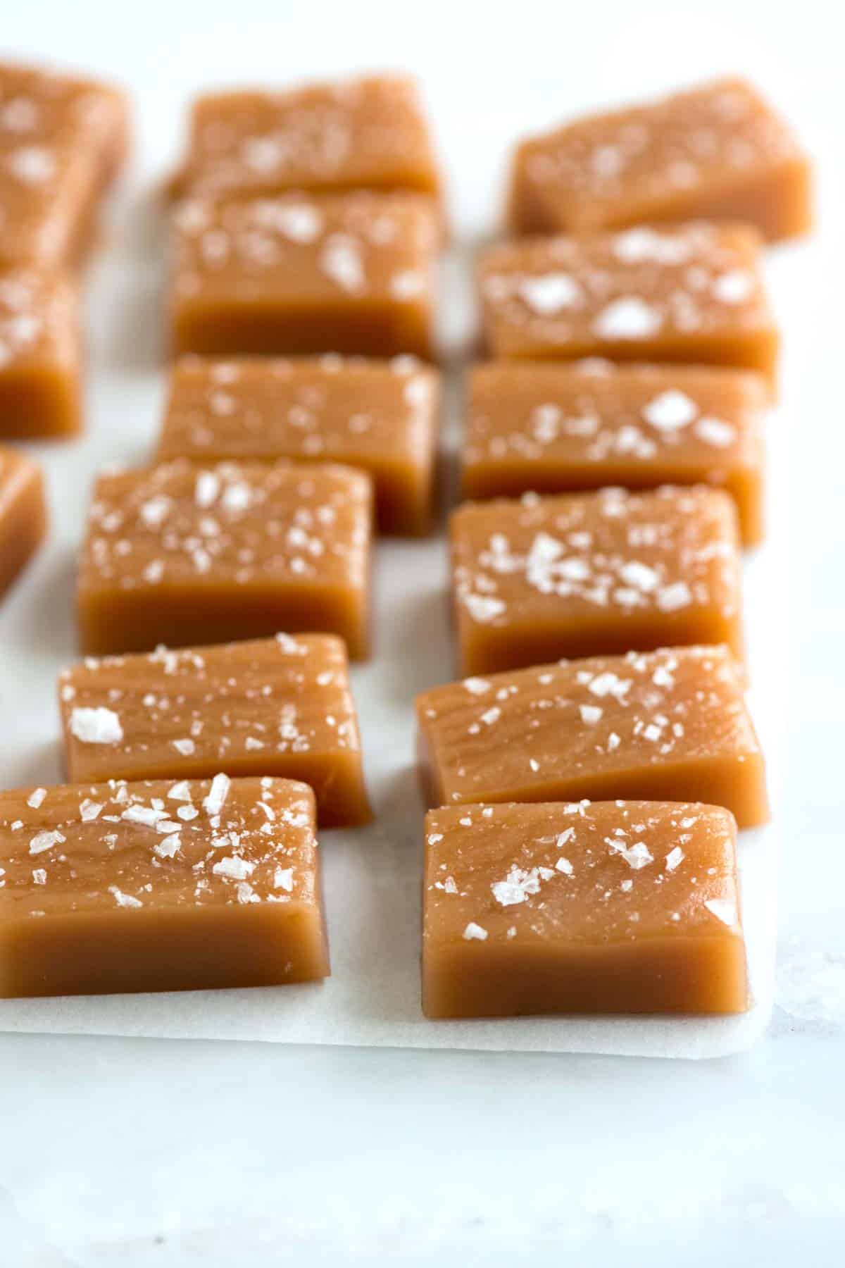 Salted Caramel soy candle and wax melts by Mam Jam’s Candle Company, detail image 2