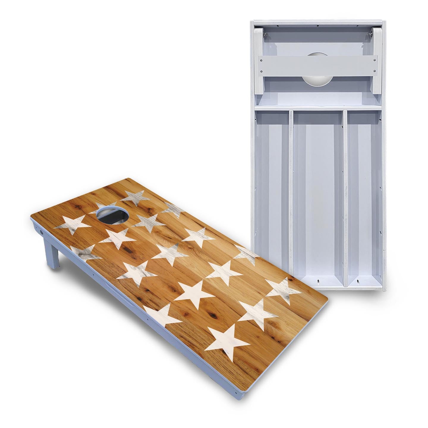 Large Stars & Stripes Cornhole Boards - All Weather Series