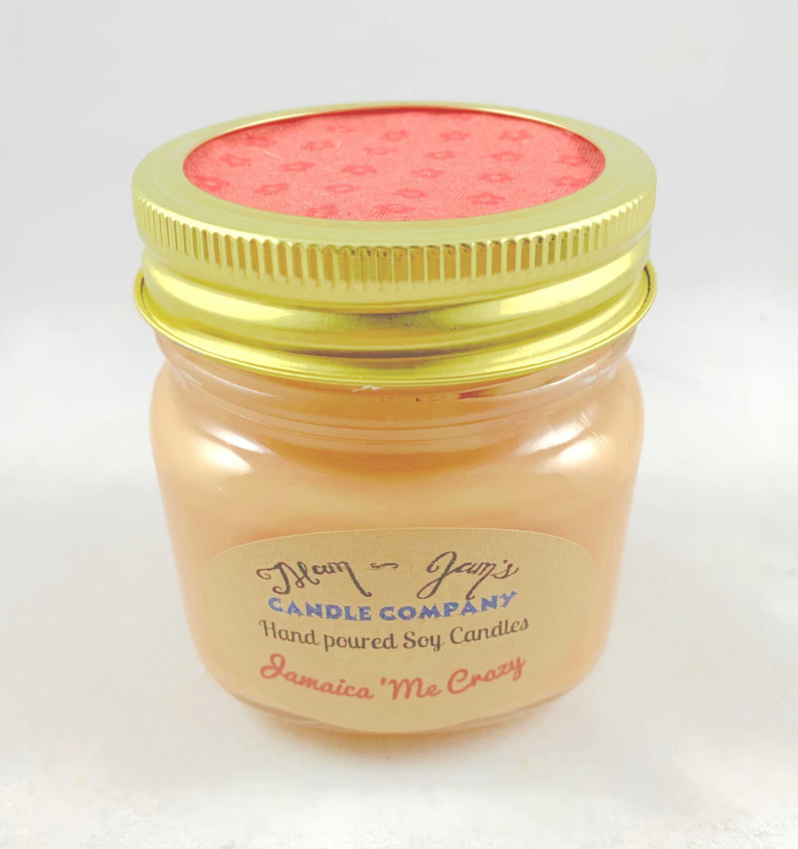 Jamaica Me Crazy soy candle and wax melts by Mam Jam’s Candle Company