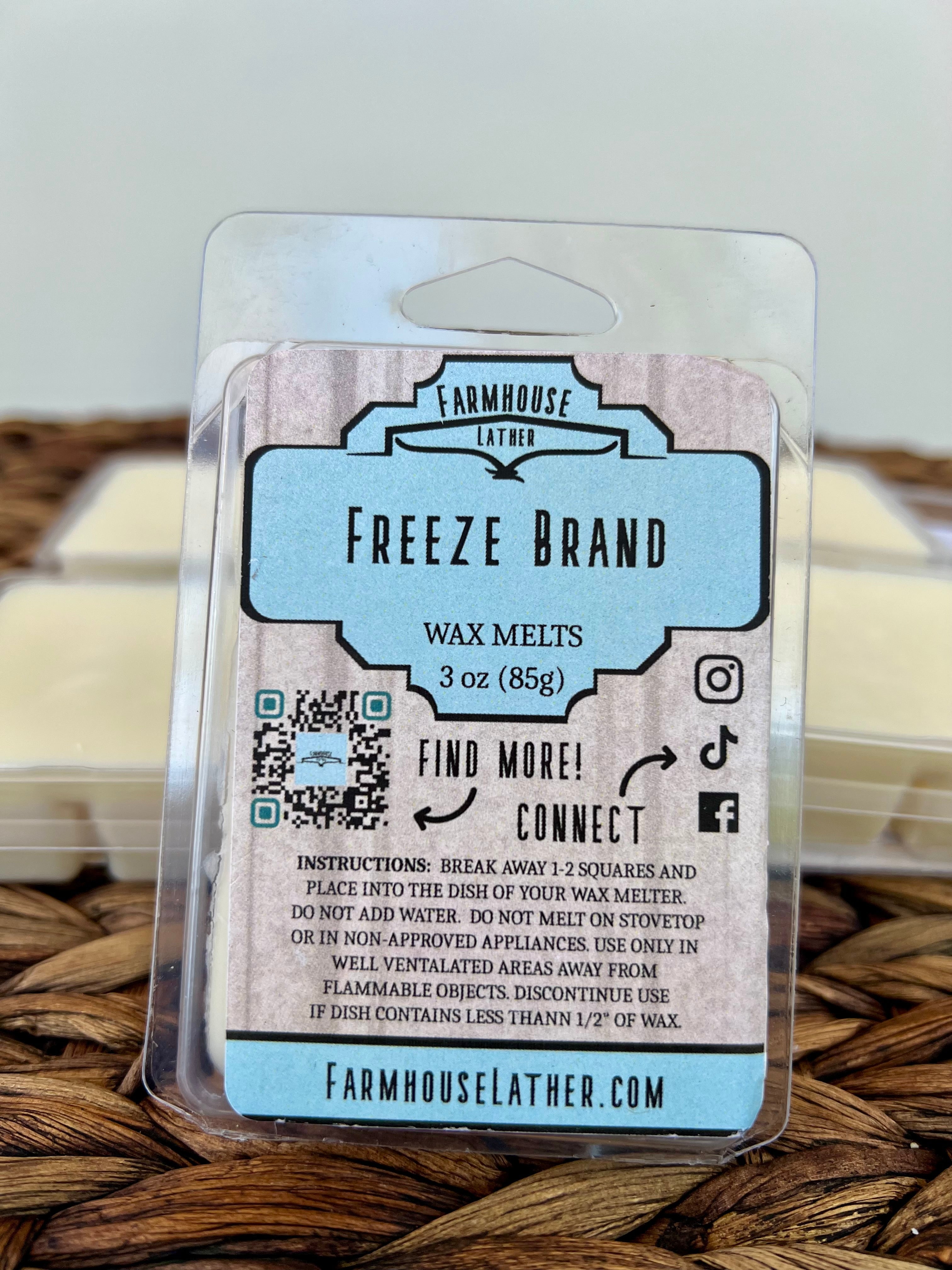 Farmhouse Lather Freeze Brand wax melt image 1