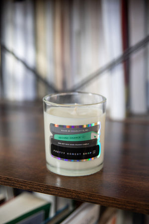 Slow Burn Book Candle Collection detail view by Pretty Honest Candles