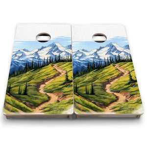 Olympic - Mini or Vacation Size Boards by Cornhole Solutions, custom cornhole board detail photo 7