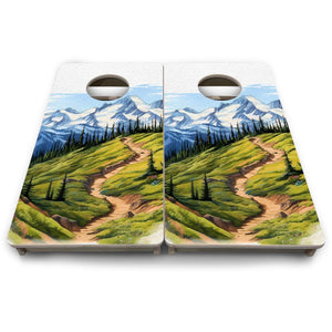 Olympic - Mini or Vacation Size Boards by Cornhole Solutions, custom cornhole board detail photo 9
