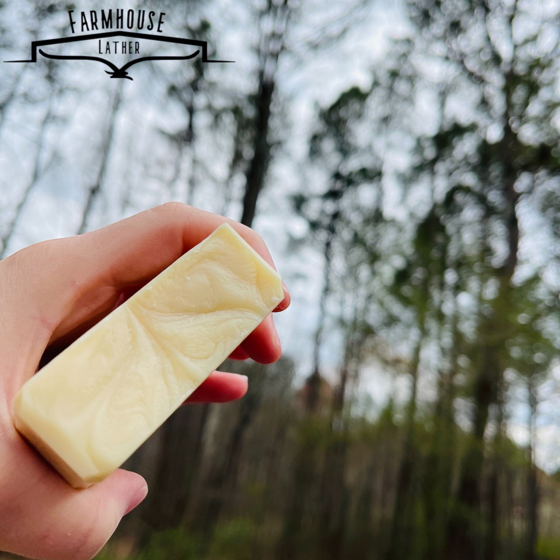 Farmhouse Lather Nakey unscented goat milk soap image 3