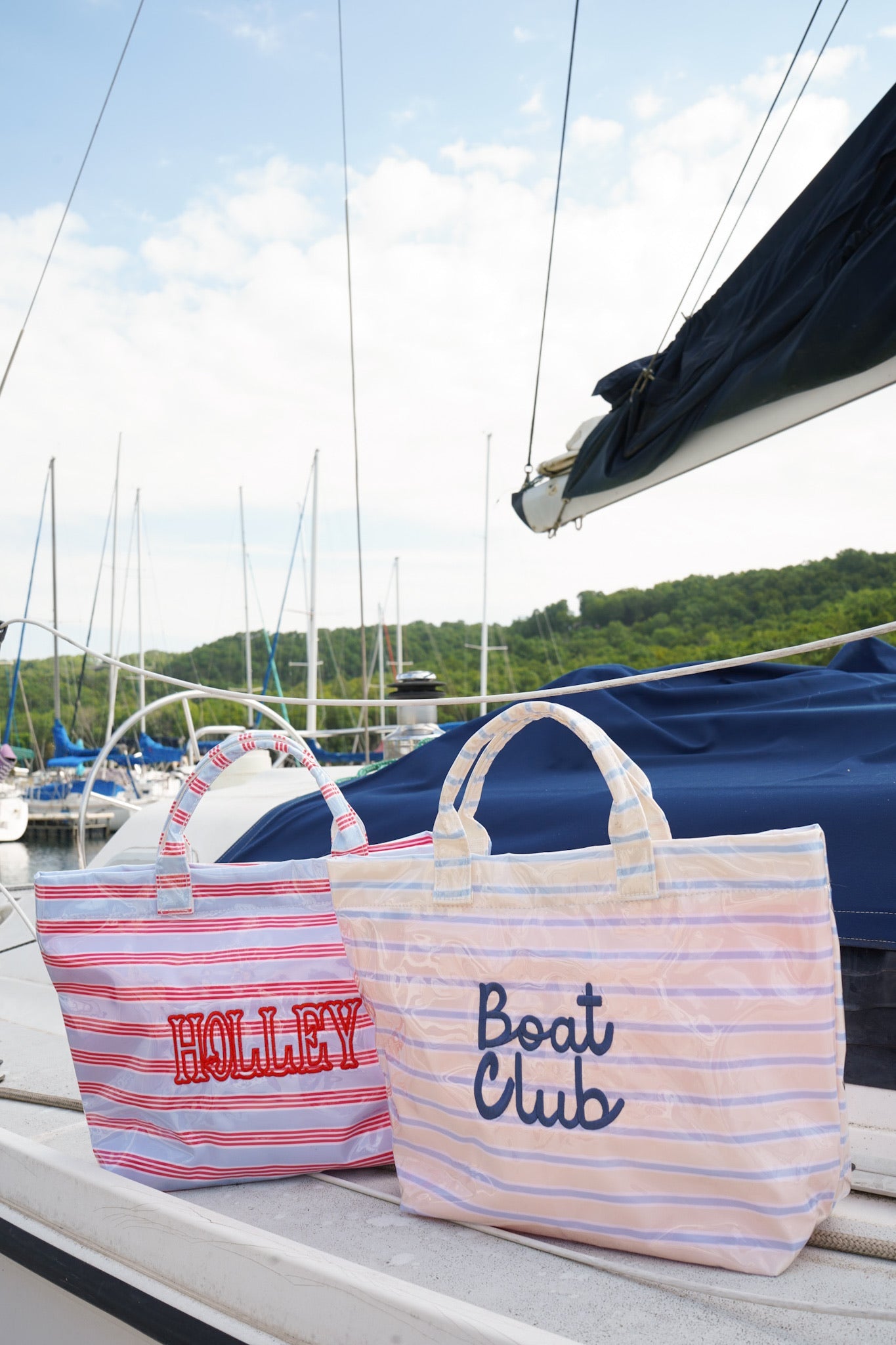 Cabana Clear Coat Tote by KenzKustomz — product view 3