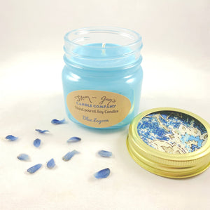 Blue Lagoon soy candle and wax melts by Mam Jam’s Candle Company, detail image 2