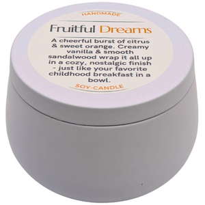 Fruitful Dreams™ Tranquil Soy Candle | Sweet Uplifting Joy – ResilScents™ by ResilScents, scented candle detail photo 6