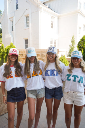 Sorority Trucker Hat by KenzKustomz — product view 49