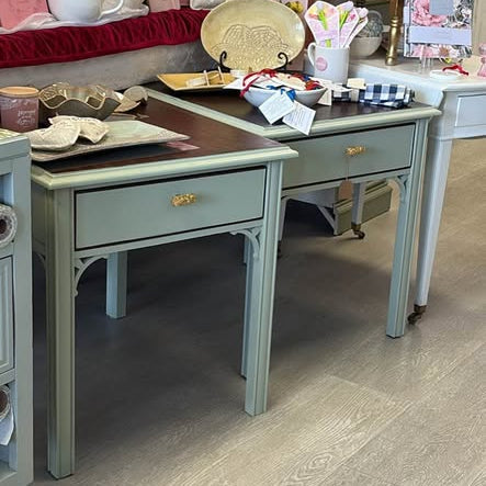 Prodigal Pottery Refurbished Matching Side Table Set — product view 2