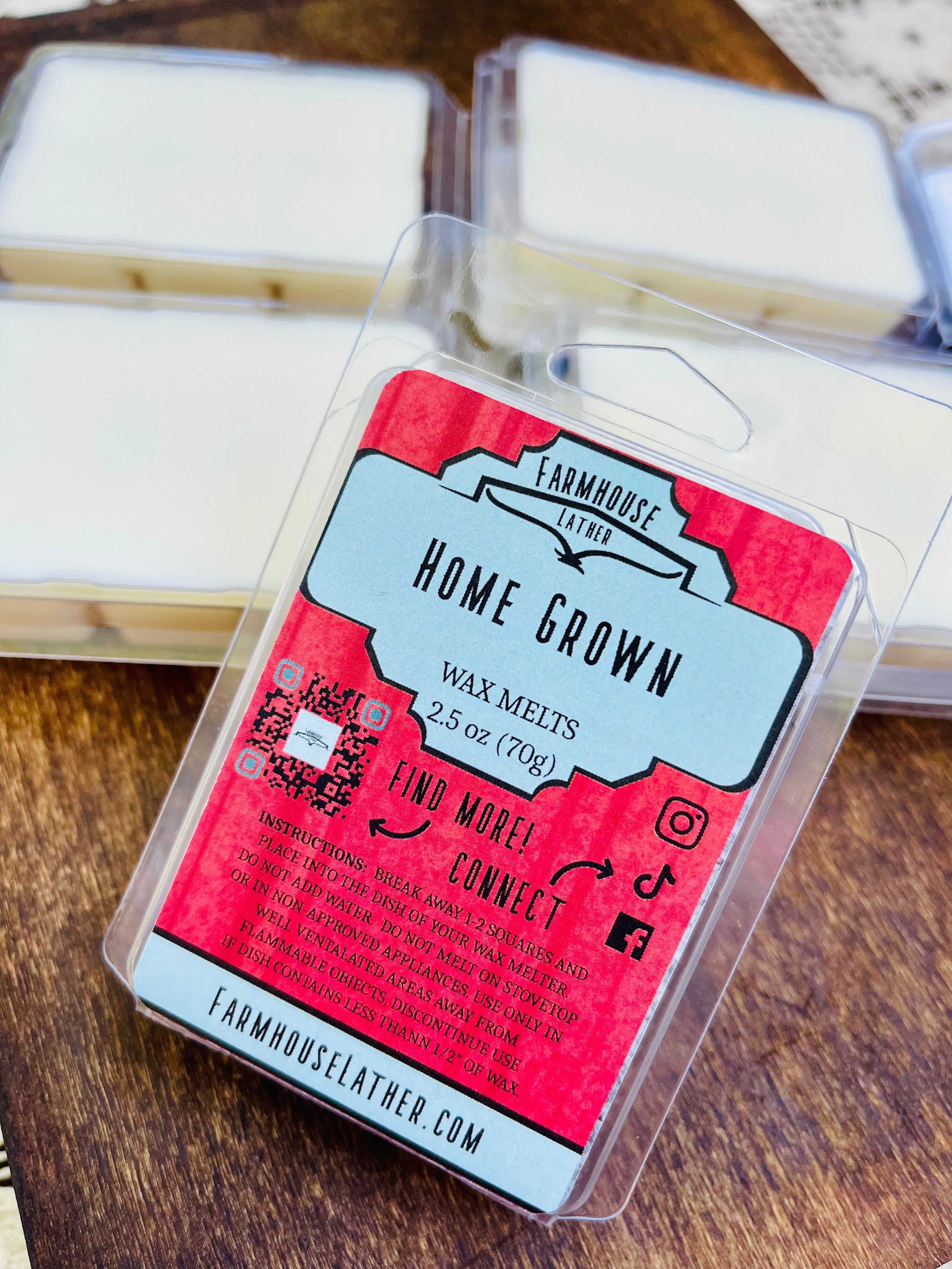 Farmhouse Lather Home Grown wax melt image 1