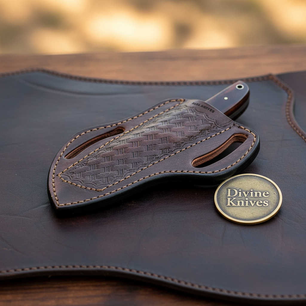 Rosewood Handle Bull Cutter Cowboy Knife product detail, view 3