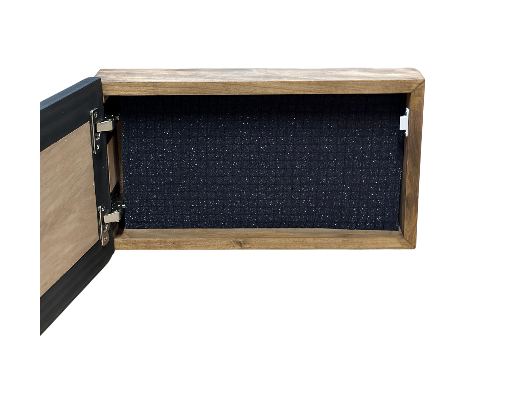 Sunflower Wall-Mounted Secure Gun Cabinet - Gun Safe To Securely Store Your Gun & Home Self Defense Gear by Bellewood Designs, Southern home decor detail photo 3