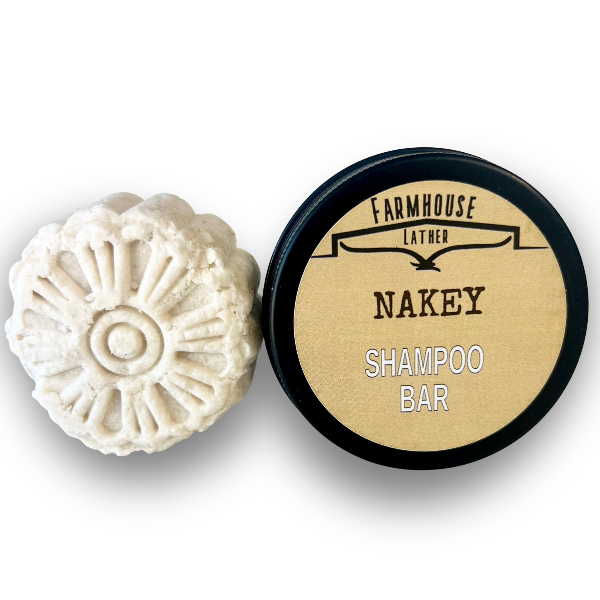 Nakey Shampoo Bar by Farmhouse Lather