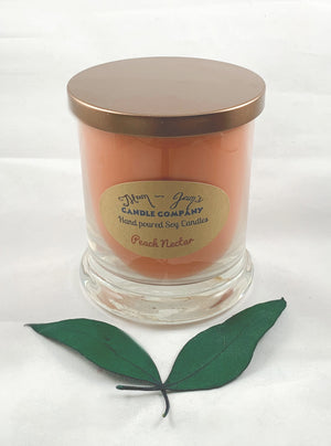 Peach Nectar soy candle and wax melts by Mam Jam’s Candle Company