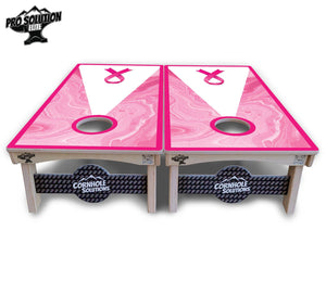 Cancer Awareness Cornhole Boards - Pro Elite Series