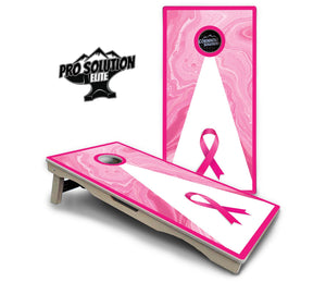 Cancer Awareness Cornhole Boards - Pro Elite Series
