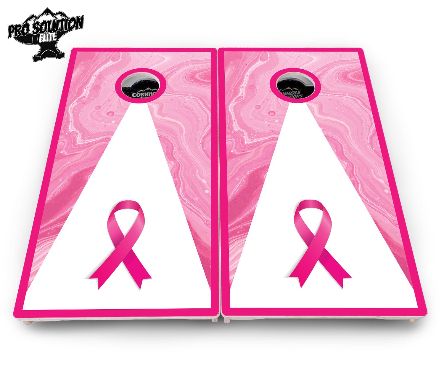 Cancer Awareness Cornhole Boards - Pro Elite Series