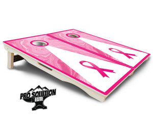 Cancer Awareness Cornhole Boards - Pro Elite Series