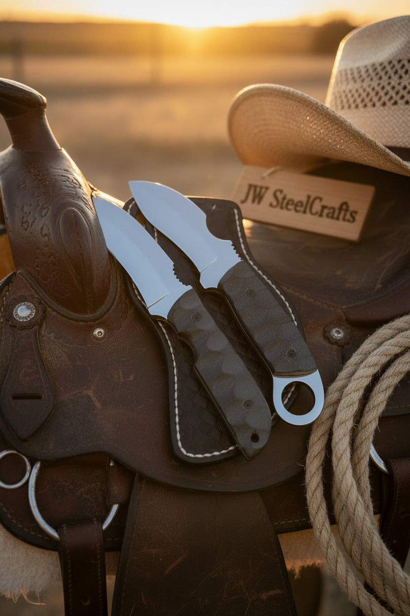 Blackstone Talon Karambit Duo Knife Handmade Set of 2 Stainless
