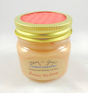 Jamaica Me Crazy soy candle and wax melts by Mam Jam’s Candle Company, detail image 2