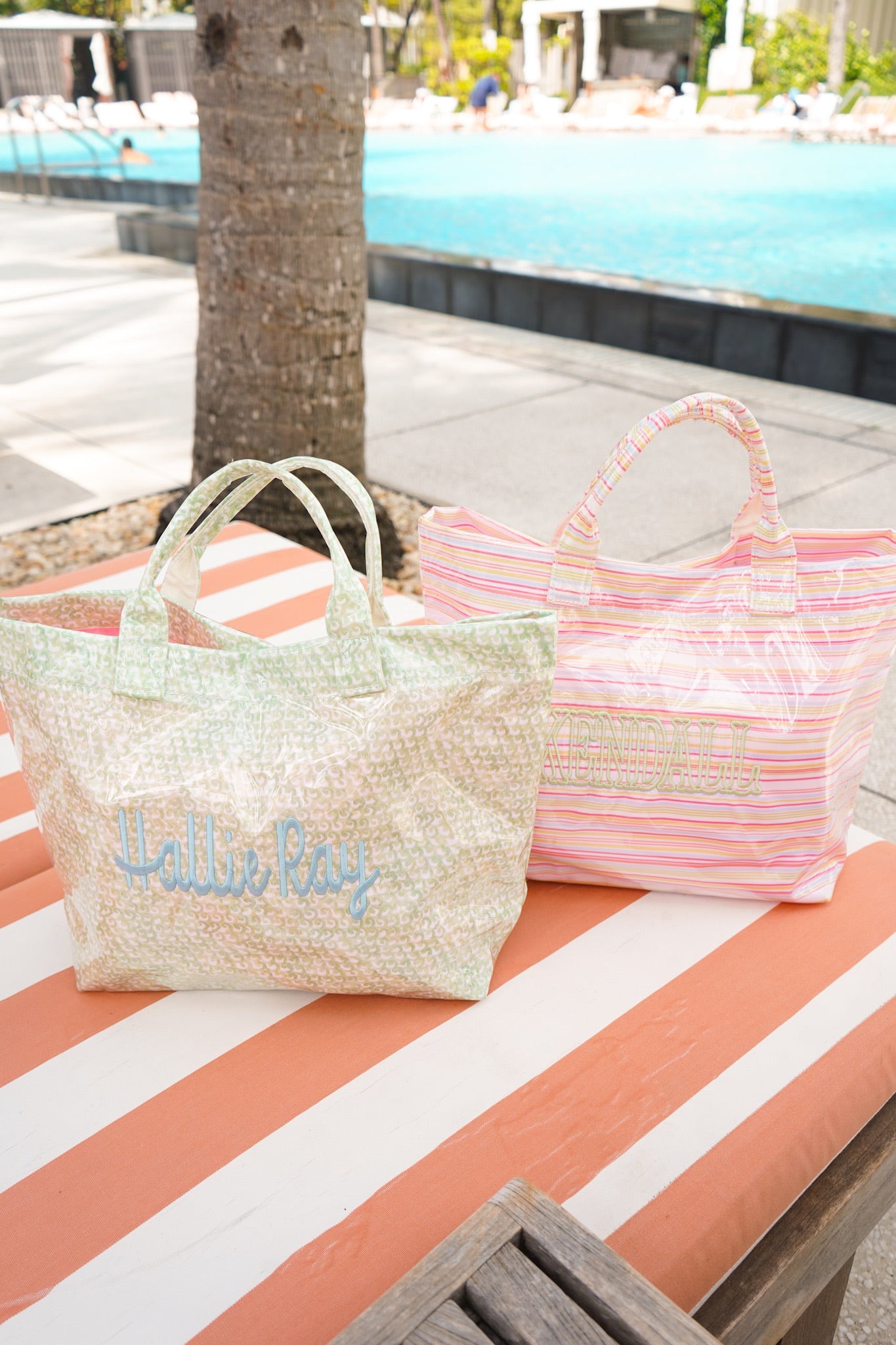 Cabana Clear Coat Tote by KenzKustomz — product view 75