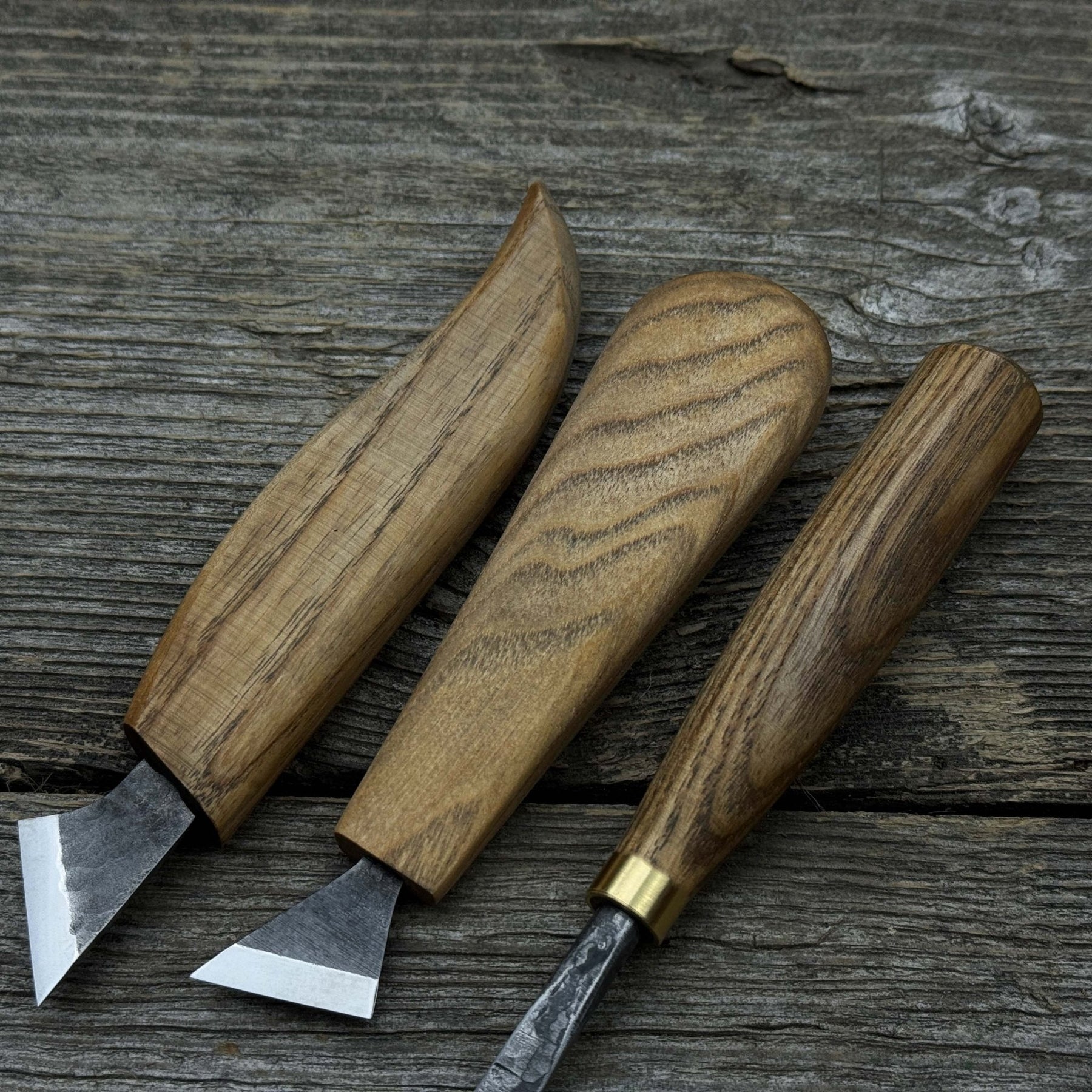9-Piece Spoon Carving Tool Set with Sharpening Board detail view by Sharky Forged Steel Tools