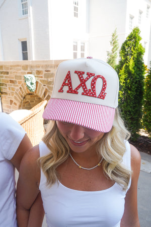 Sorority Trucker Hat by KenzKustomz — product view 39