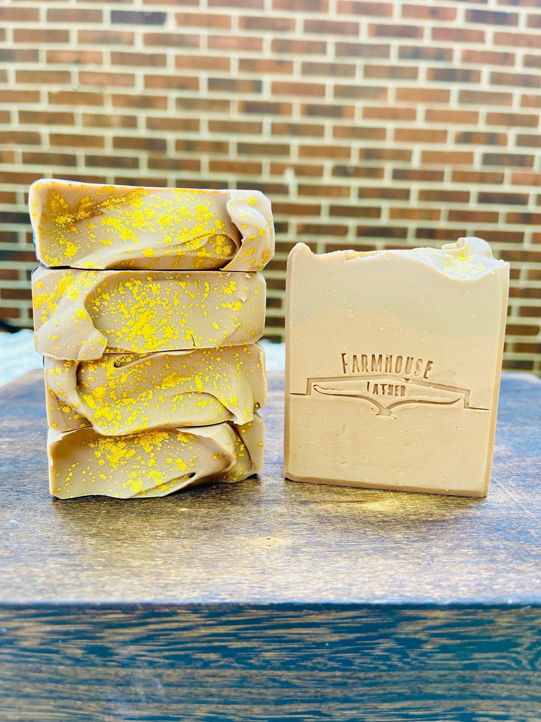 Farmhouse Lather Grannys Pumpkin Butter Goat Milk Soap image 1 for Southern handmade bath and body gifts