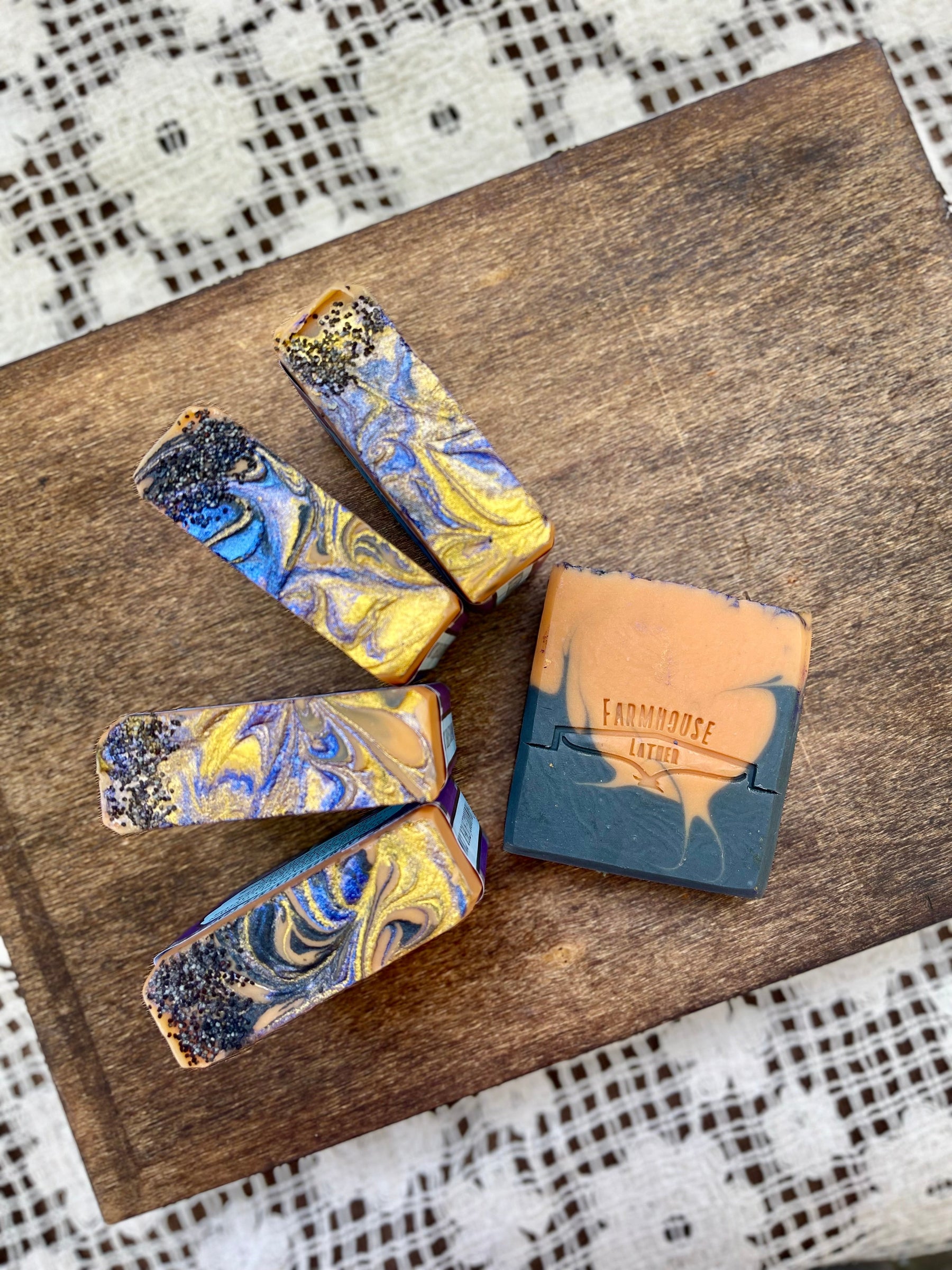 Farmhouse Lather Haunted Hoofbeats goat milk soap image 3