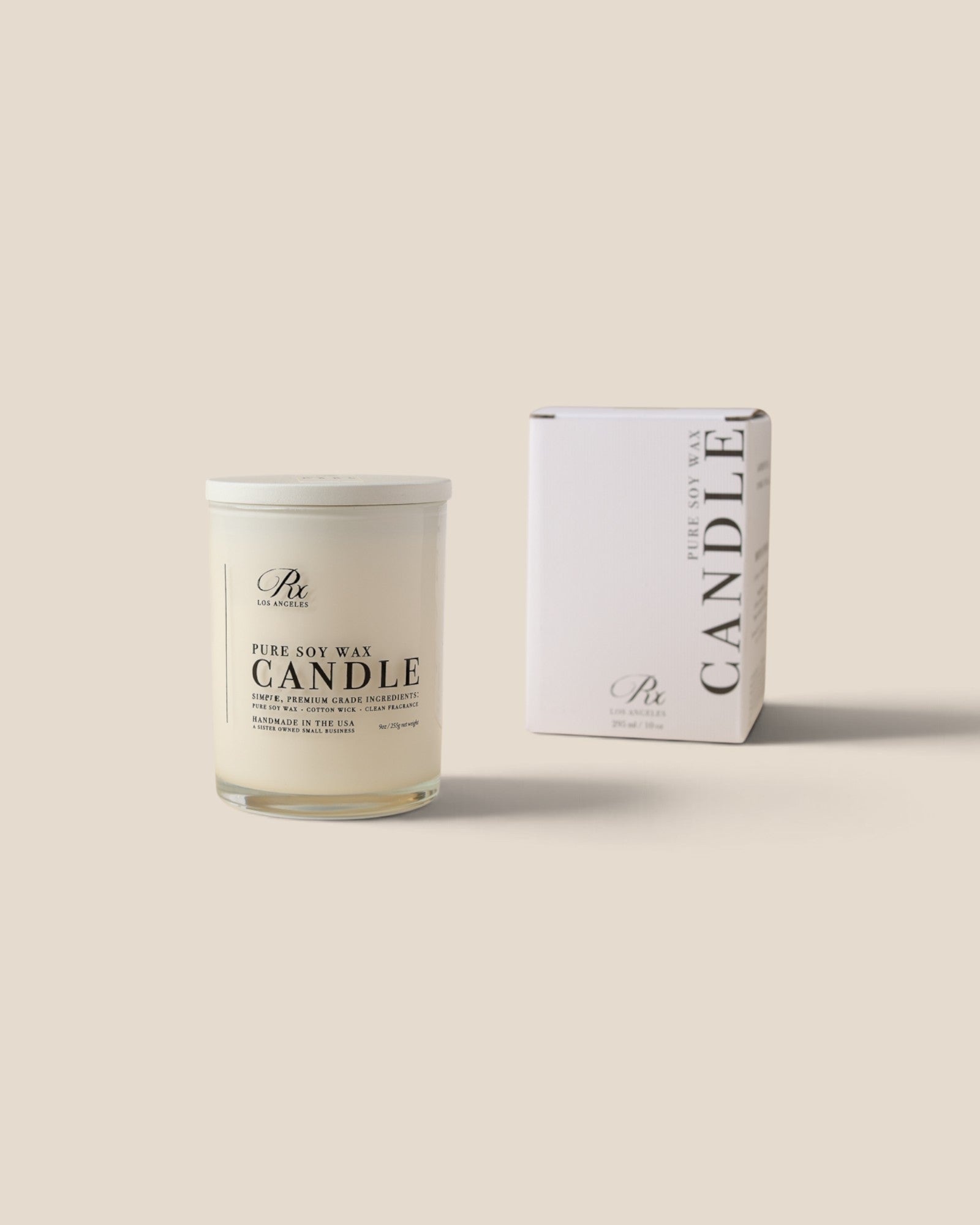 Santal Soy Wax Candle by RXLA, product photo 4 of 5