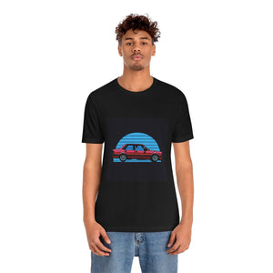 vintage style e30 4 door tshirt