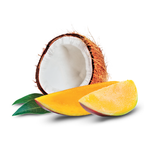 Mango and Coconut soy candle and wax melts by Mam Jam’s Candle Company, detail image 2