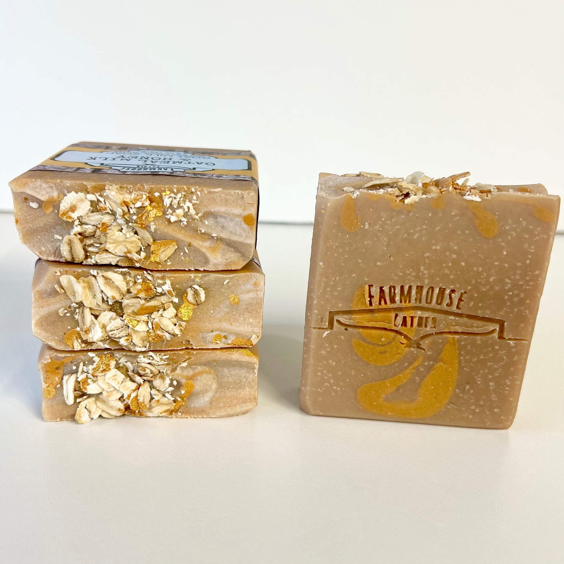 Farmhouse Lather Oatmeal Milk and Honey goat milk soap image 2