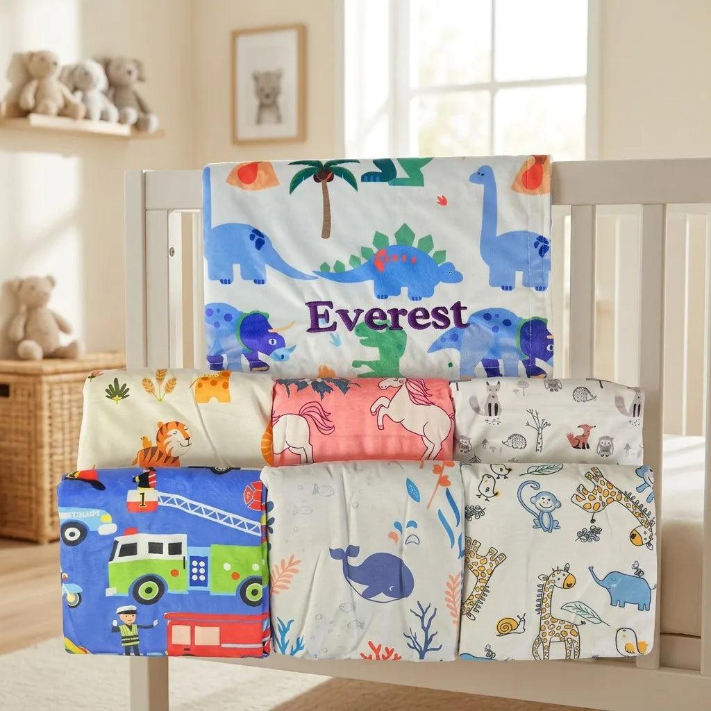 Personalized Baby/Toddler Blanket by EverLee Creations