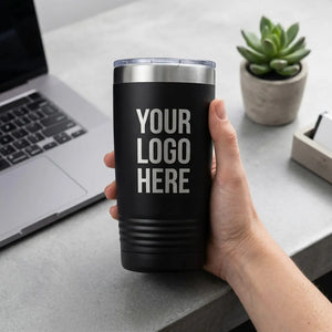 Custom Logo Tumbler by EverLee Creations