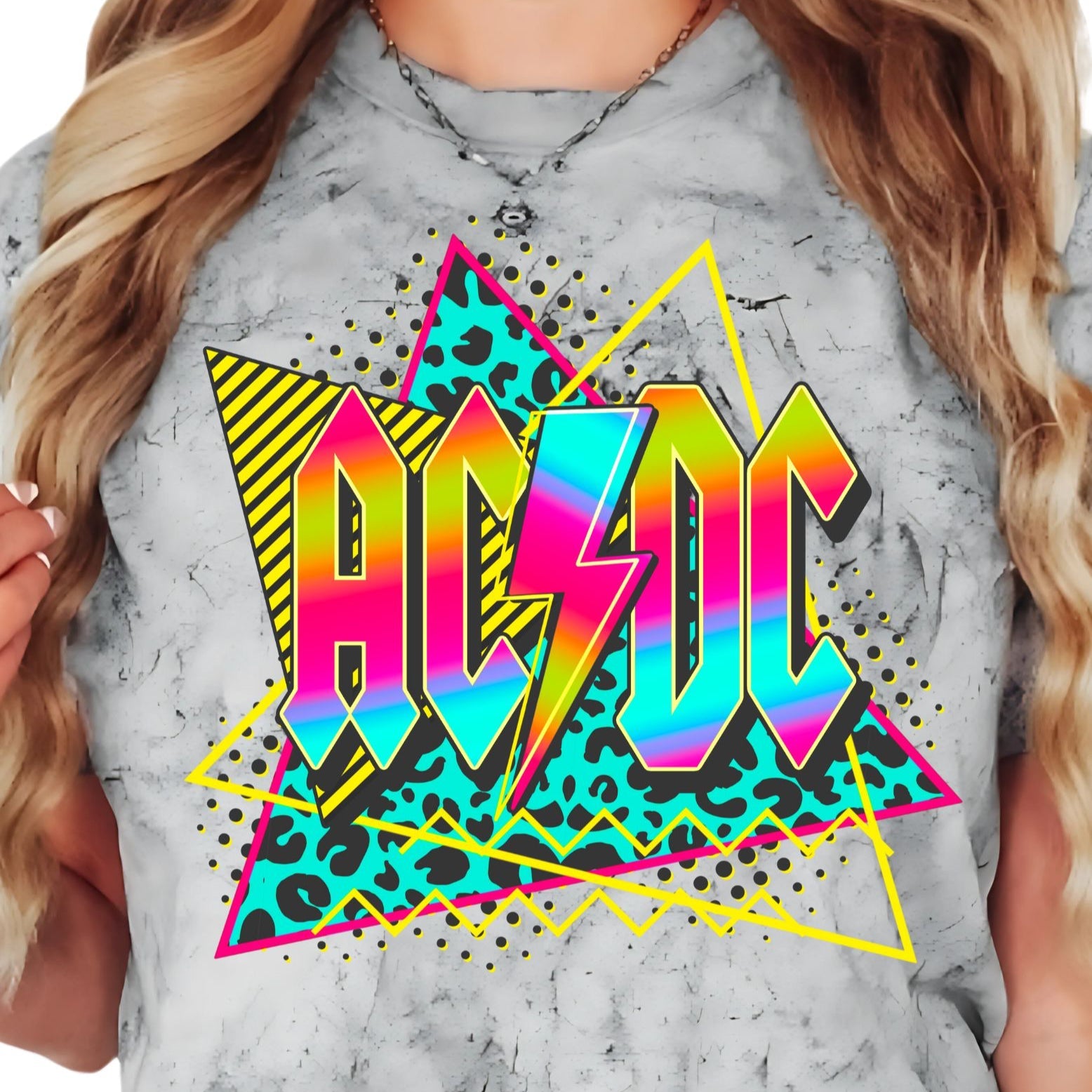AC/DC Comfort Colors Color Blast T-shirt