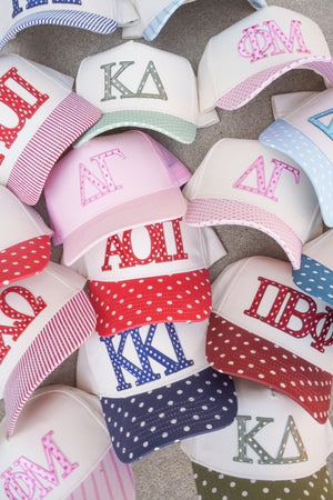 Sorority Trucker Hat by KenzKustomz — product view 2