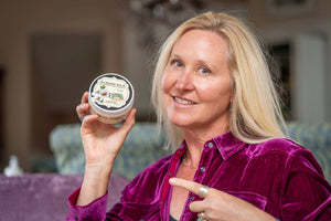 Almond Arnica Salve 8 Oz. ~ Almond Milk by Essential Journeys, handmade bath and body detail photo 7